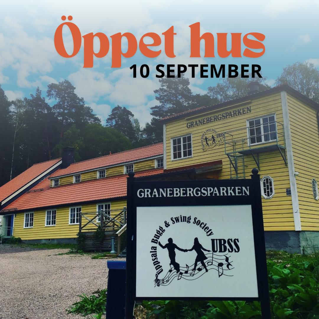Öppet hus och socialdans 10 sep